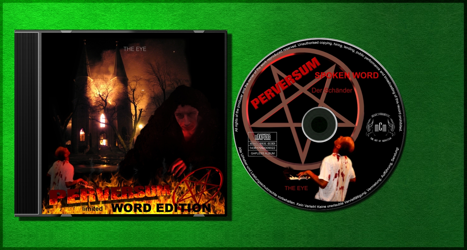 PERVERSUM spoken word (limited edition) PREORDER / 143617092009022