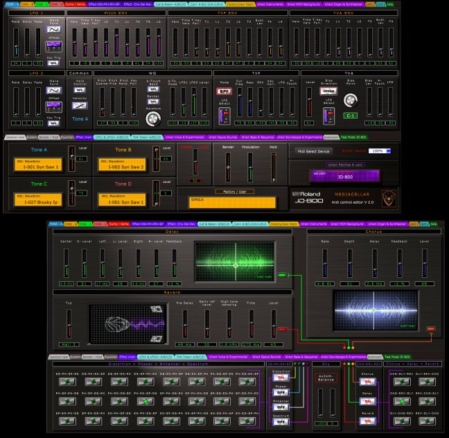 CTRLR Panel ROLAND JD-800